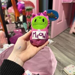 Cats vs pickles plush